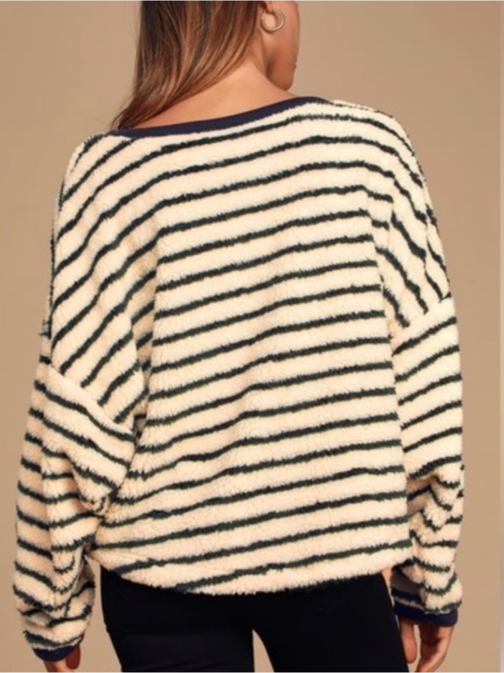 Free People Breton Striped Pullover, size M - Picture 2 of 10